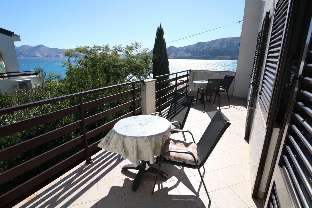 Double Rooms Jasna With Sea View Baska  Exterior photo